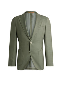 Veste de costume Heston en laine - Open Green