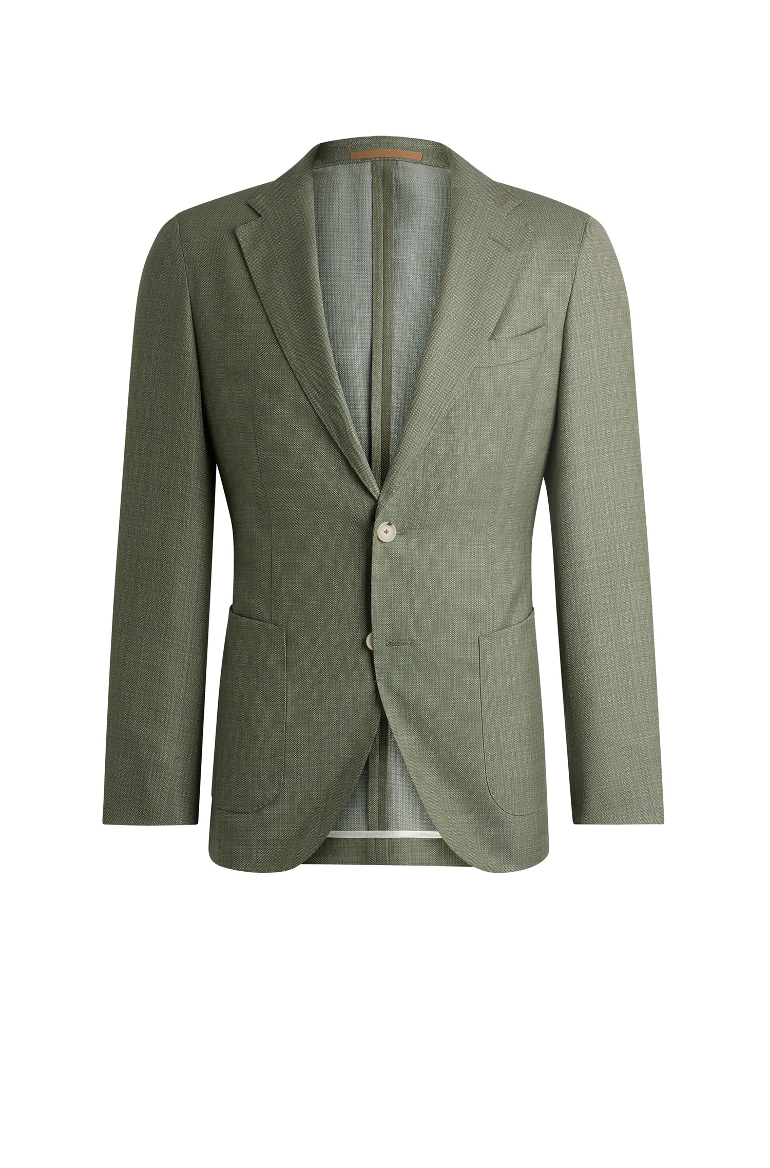 Veste de costume Heston en laine - Open Green