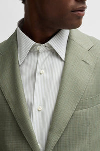 Veste de costume Heston en laine - Open Green