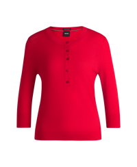 BRIGHT RED // SWEATERS FIBLURE
