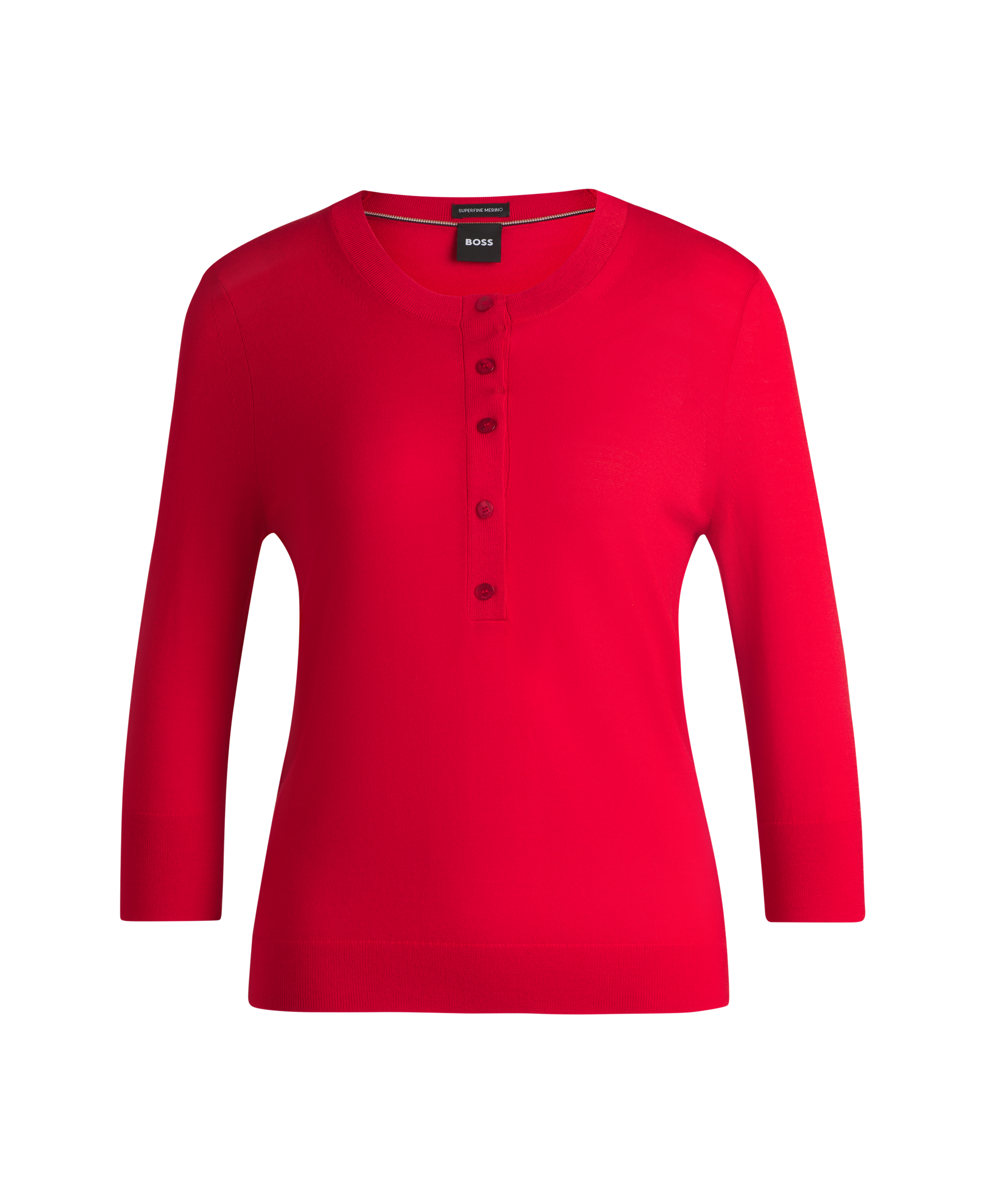 BRIGHT RED // SWEATERS FIBLURE