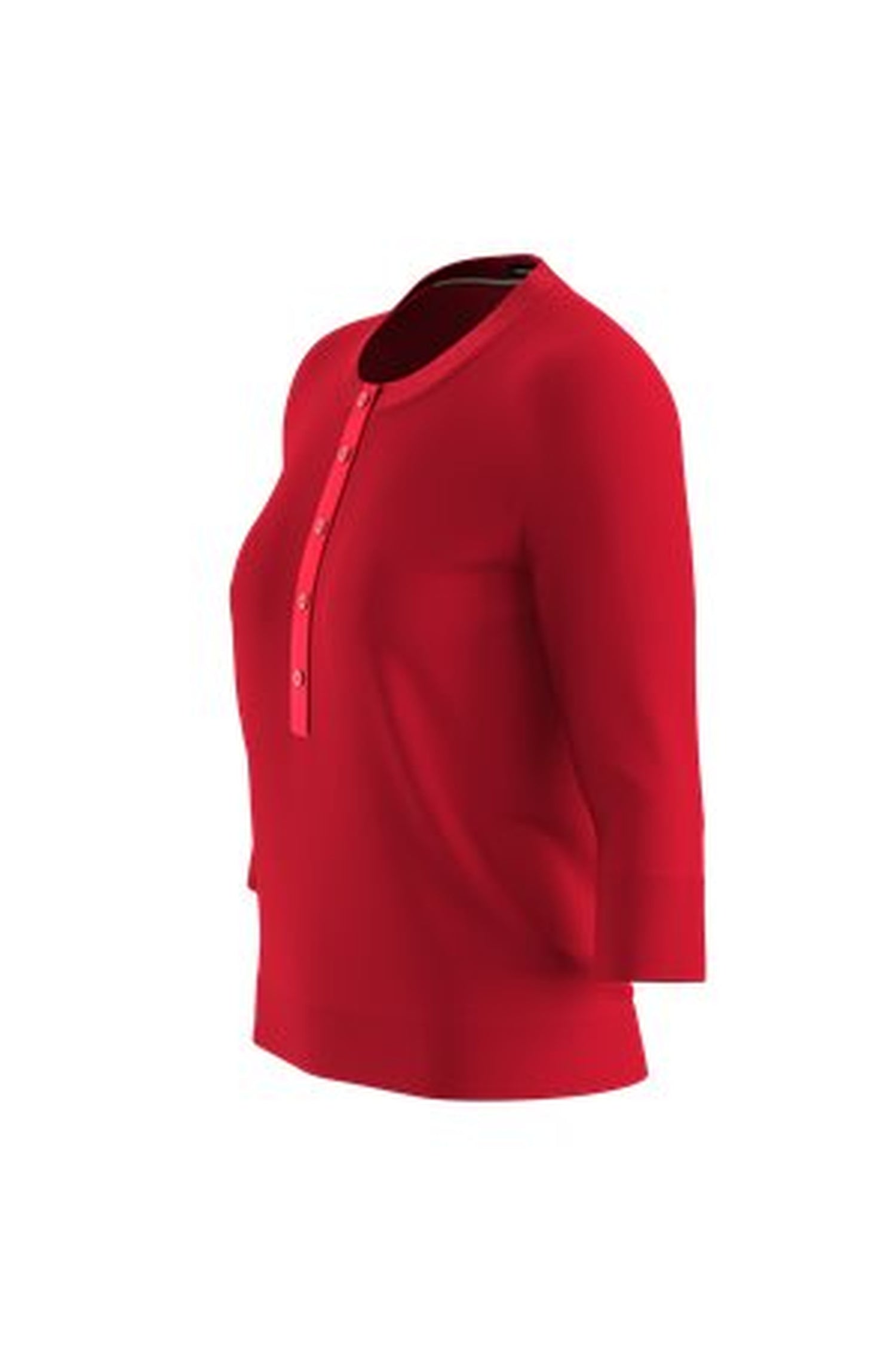 Pull Fiblure en laine - Bright Red