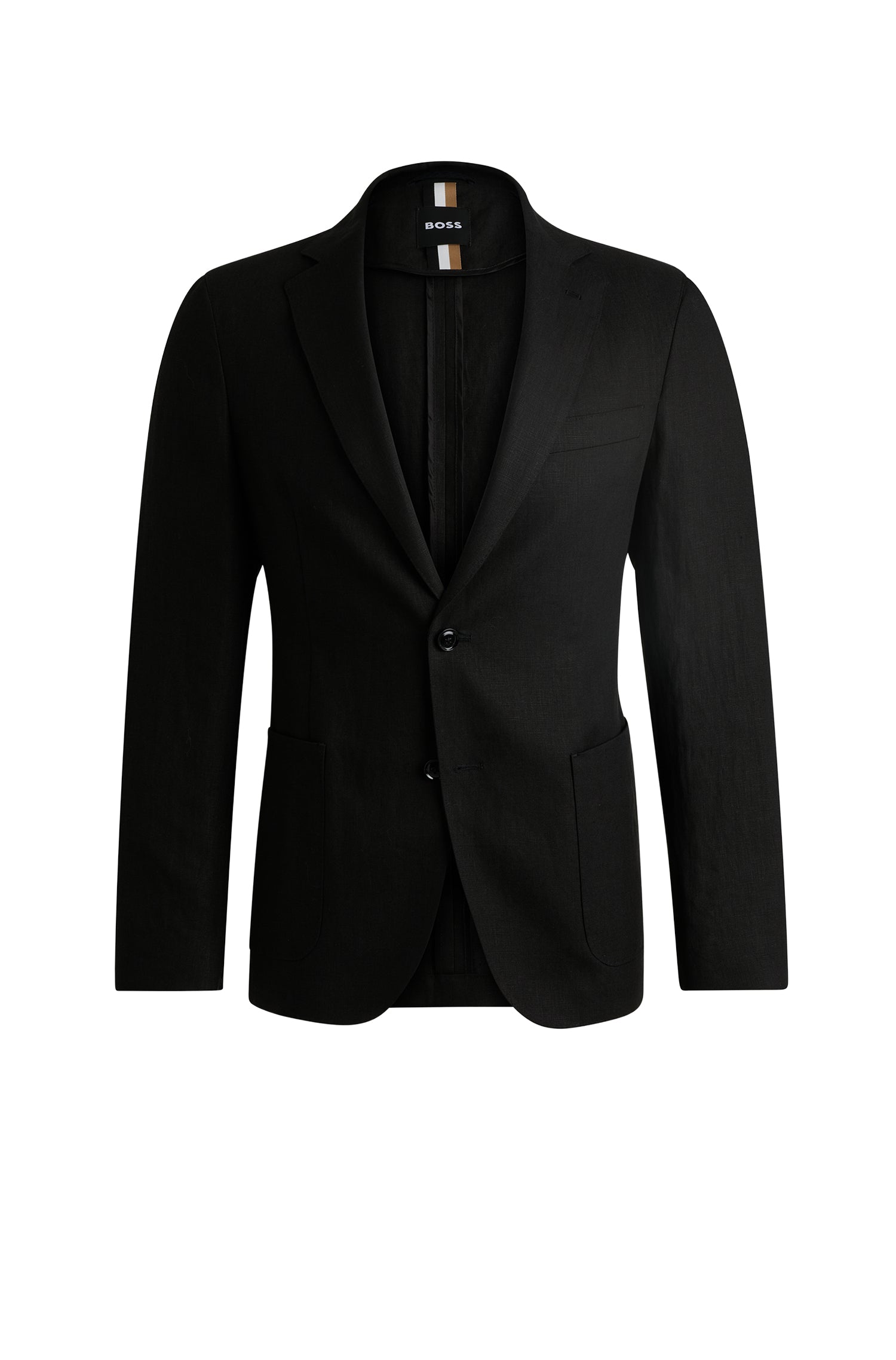 Veste de costume Hanry en lin - Black
