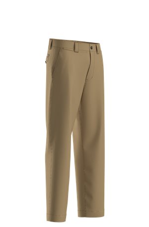 MEDIUM BEIGE // CASUAL TROUSERS CHINO-STRAIGHT