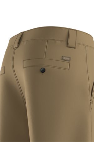 MEDIUM BEIGE // CASUAL TROUSERS CHINO-STRAIGHT