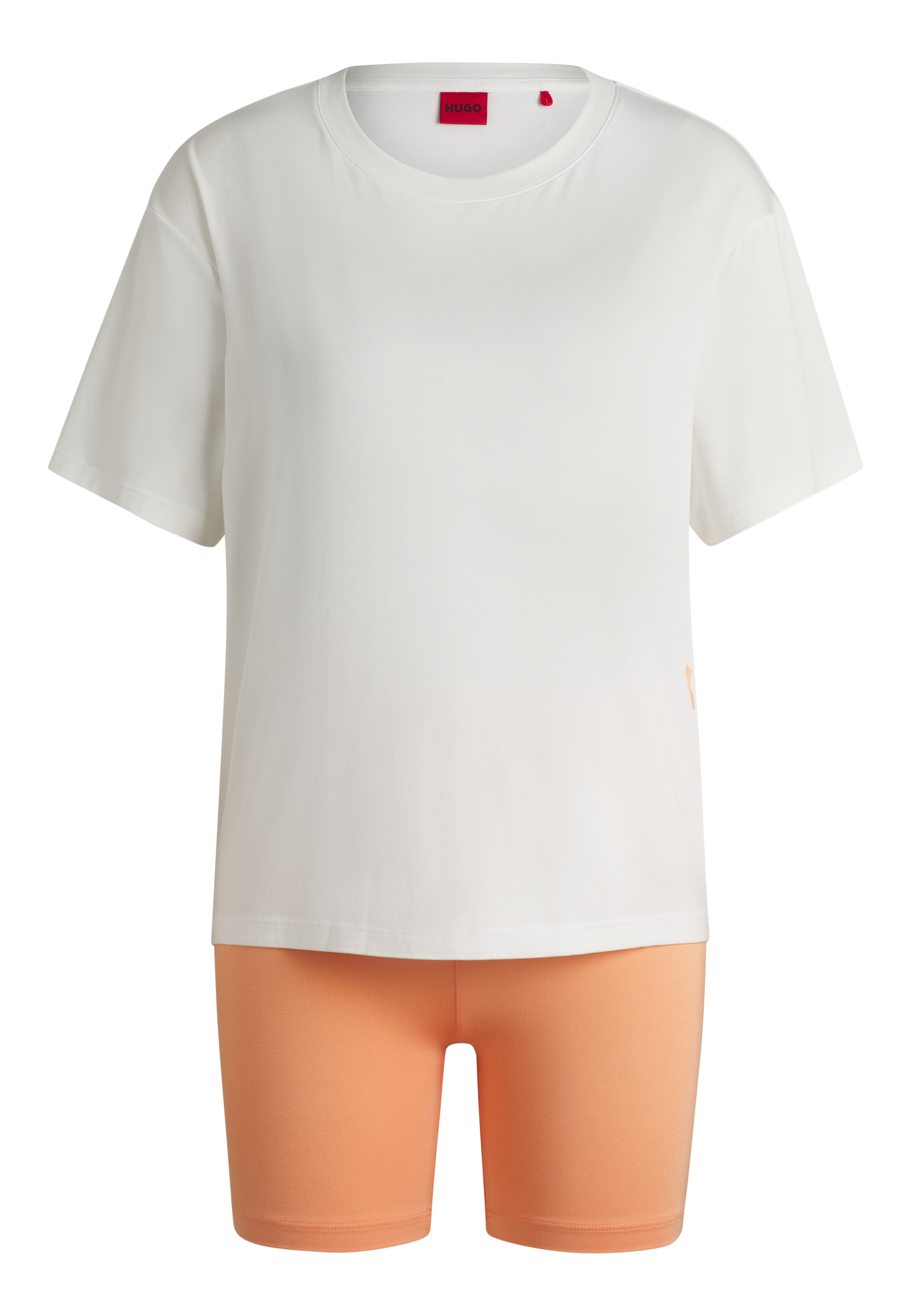 BRIGHT ORANGE // NIGHTWEAR UNITE_SHORT SET