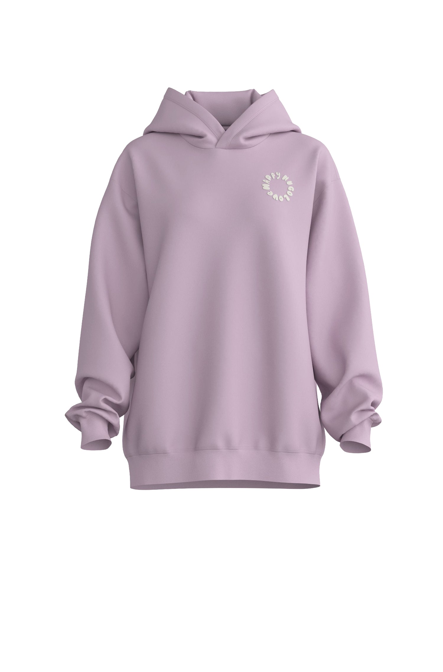 Oversized Sweatshirt - Light & Pastel Purple