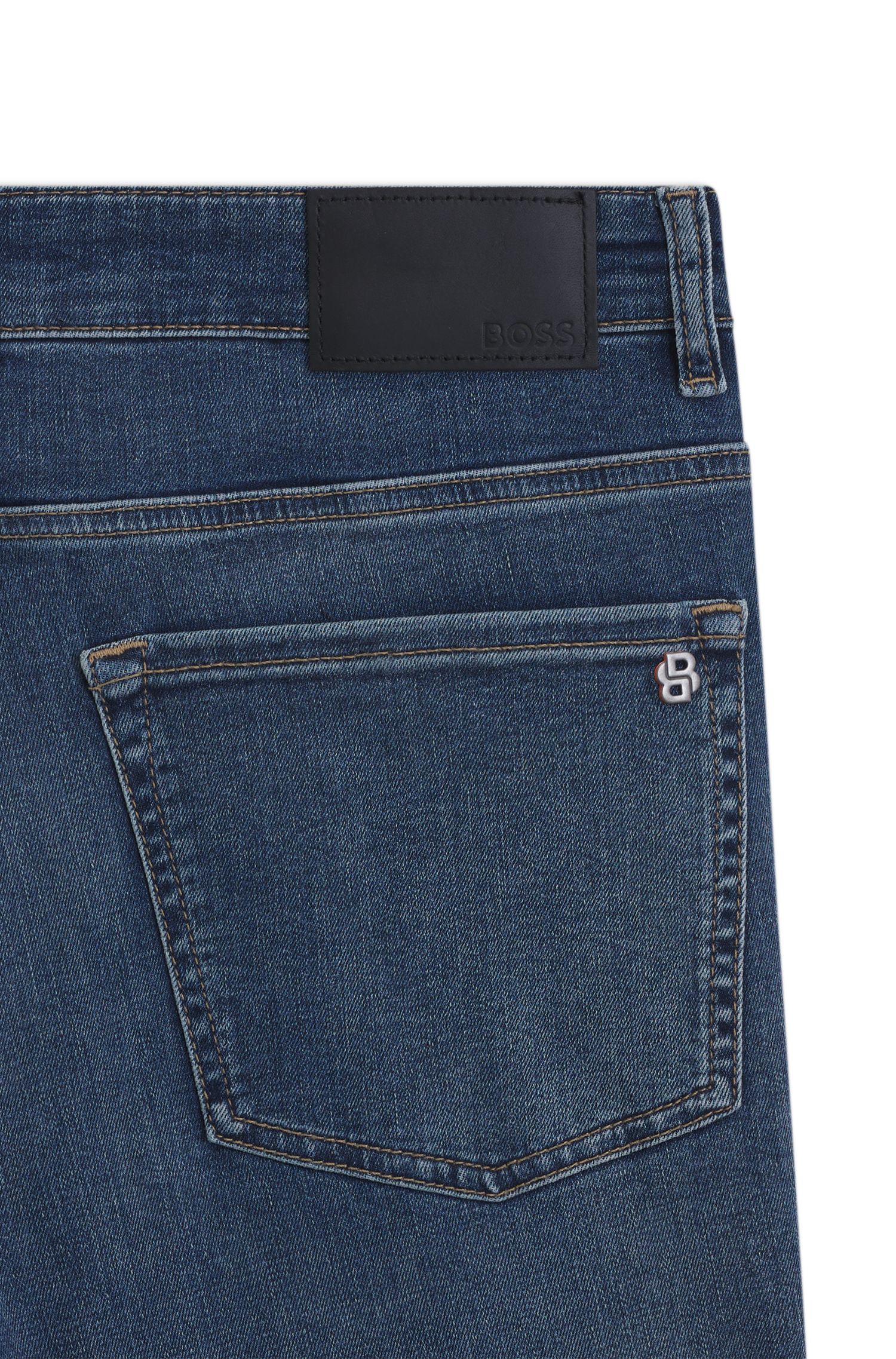 Jean droit - Navy