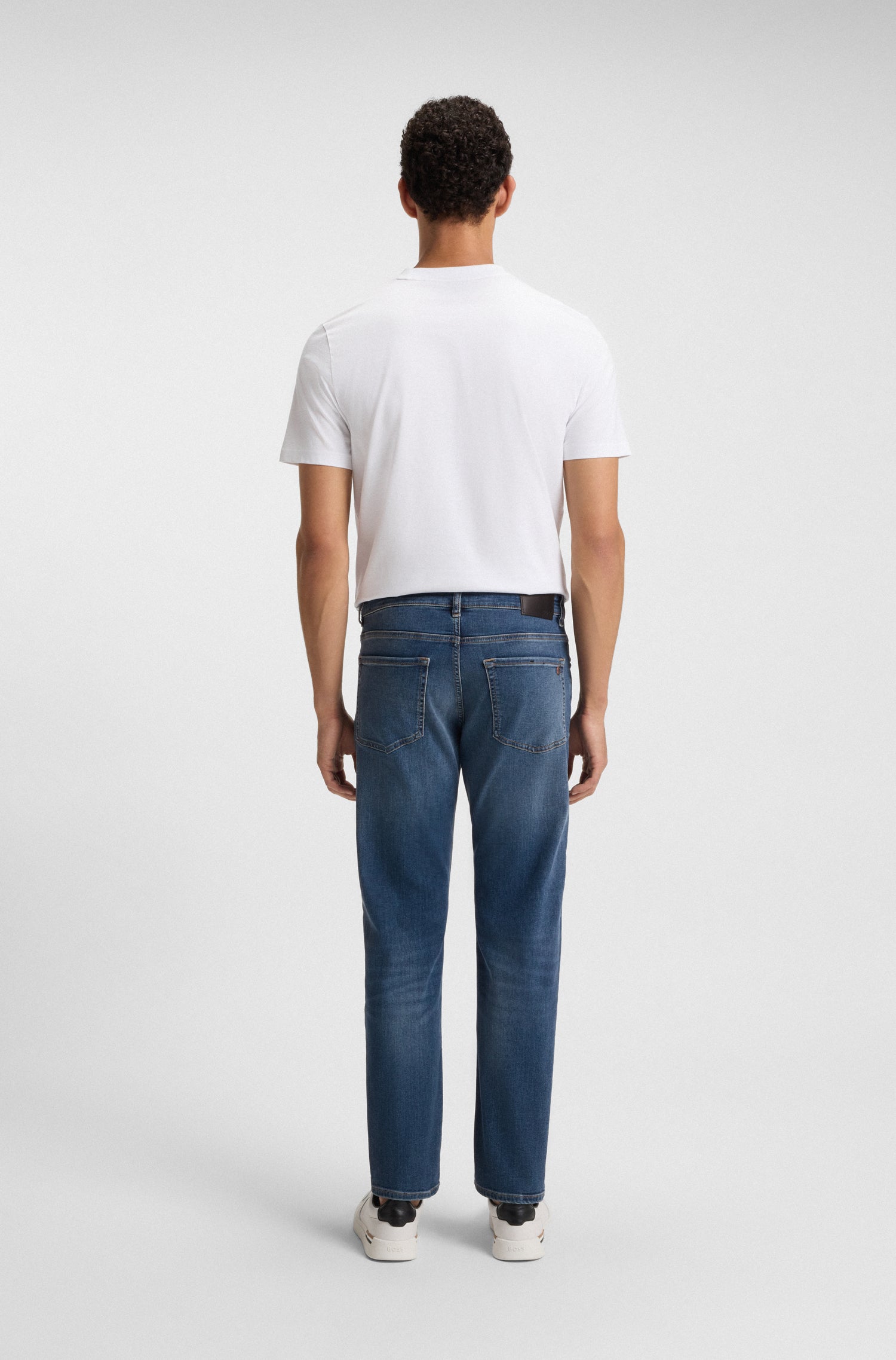 Jean droit - Navy