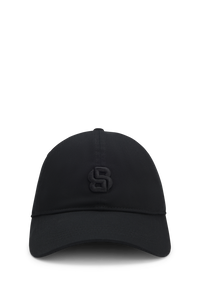 BLACK // WOVEN CAP ARI-B-ICON