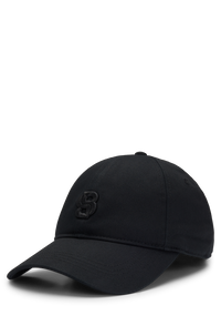 BLACK // WOVEN CAP ARI-B-ICON