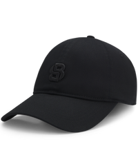 BLACK // WOVEN CAP ARI-B-ICON