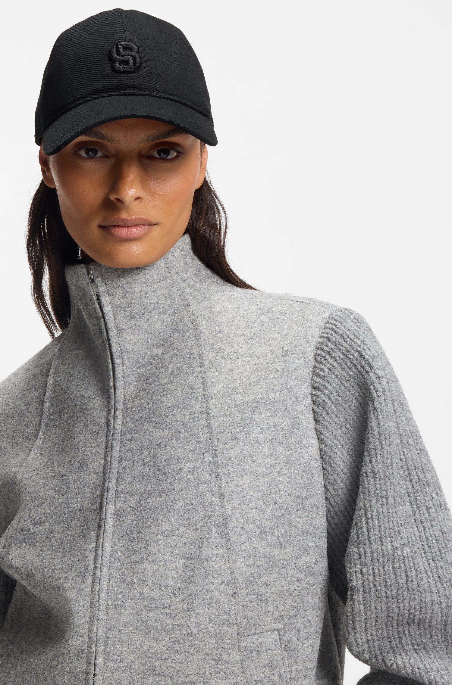 BLACK // WOVEN CAP ARI-B-ICON