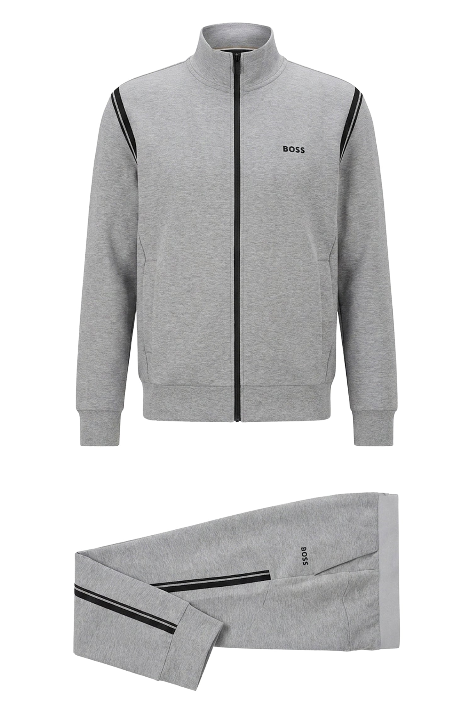 Two-piece Tracksuit - Light & Pastel Grey