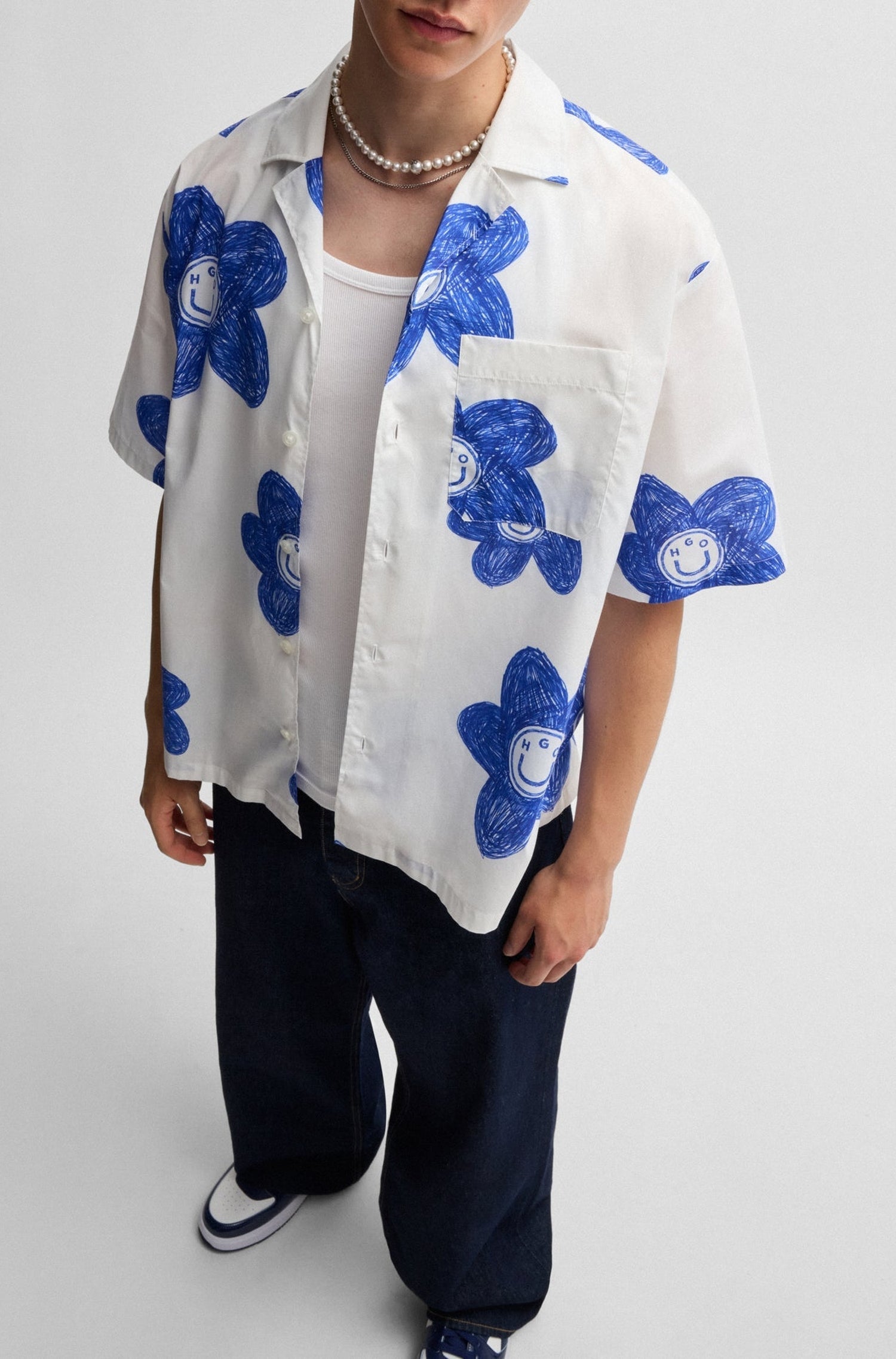 WHITE // CASUAL SHIRTS ELIGINO