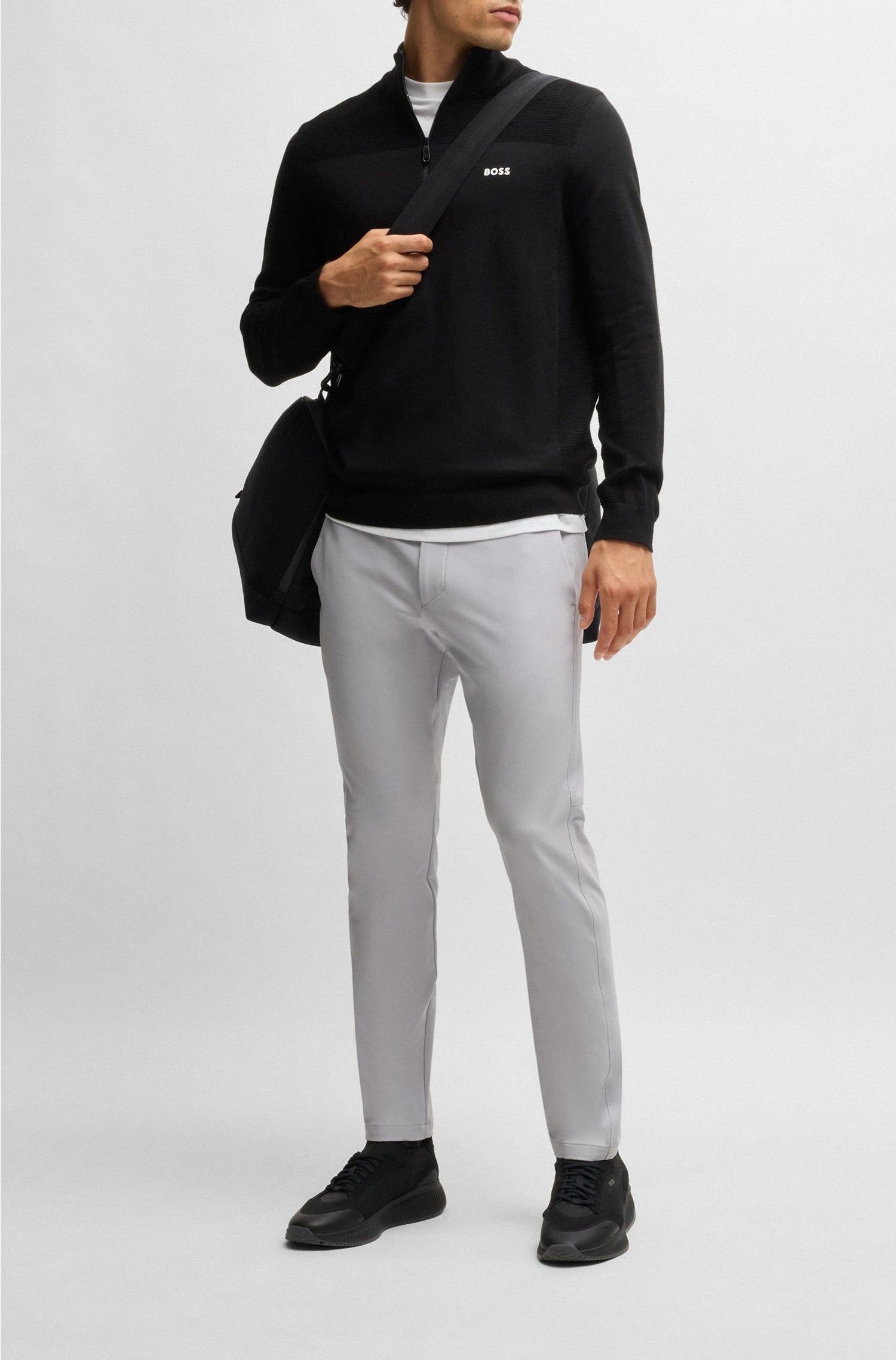 HORS LIGNE // LIGHT & PASTEL GREY // CASUAL TROUSERS T_COMMUTER-SLIM