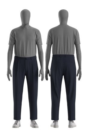 DARK BLUE // TROUSERS C-PERIN-PL-J