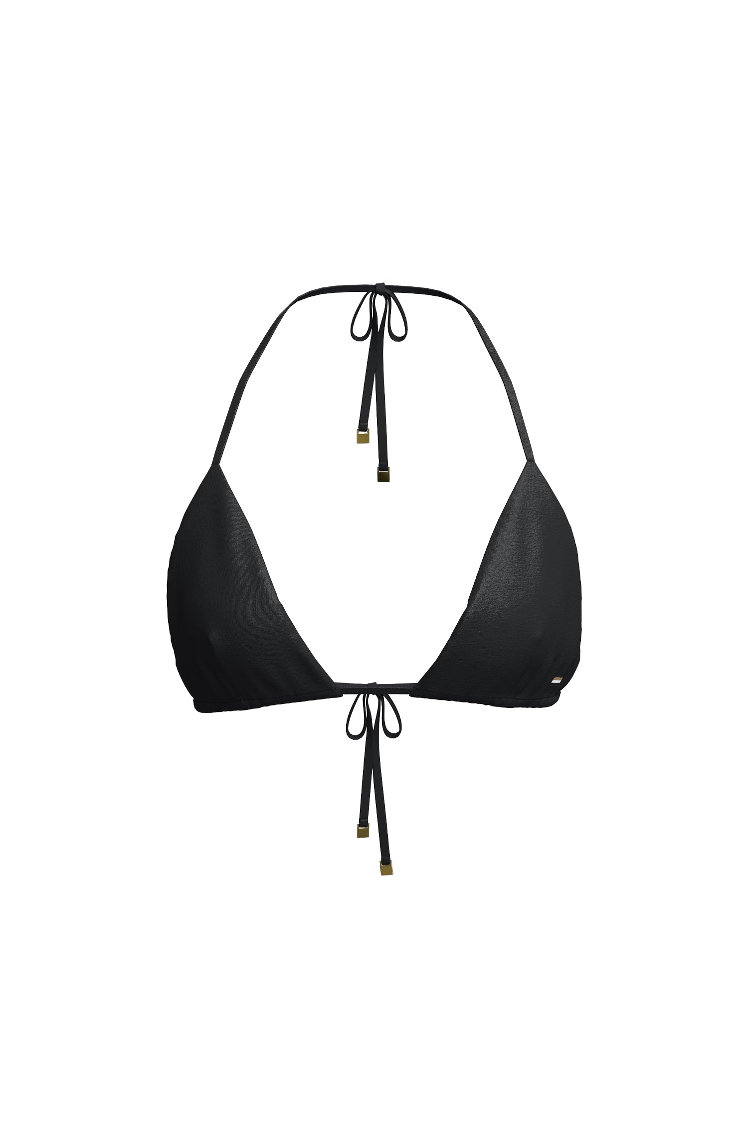 HORS LIGNE // BLACK // BIKINI TOPS CI TRIANGLE