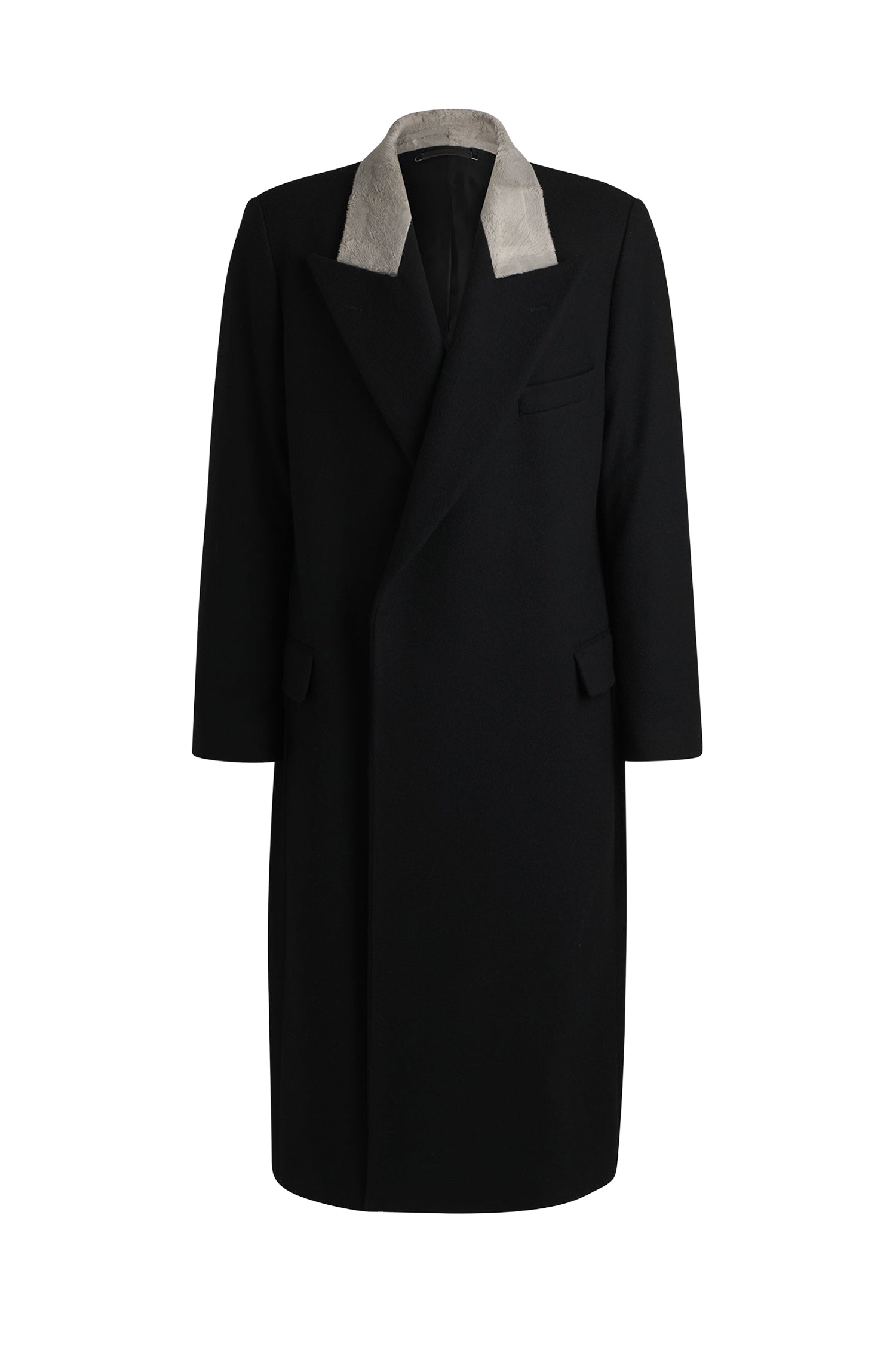 Manteau Boss en laine - Black