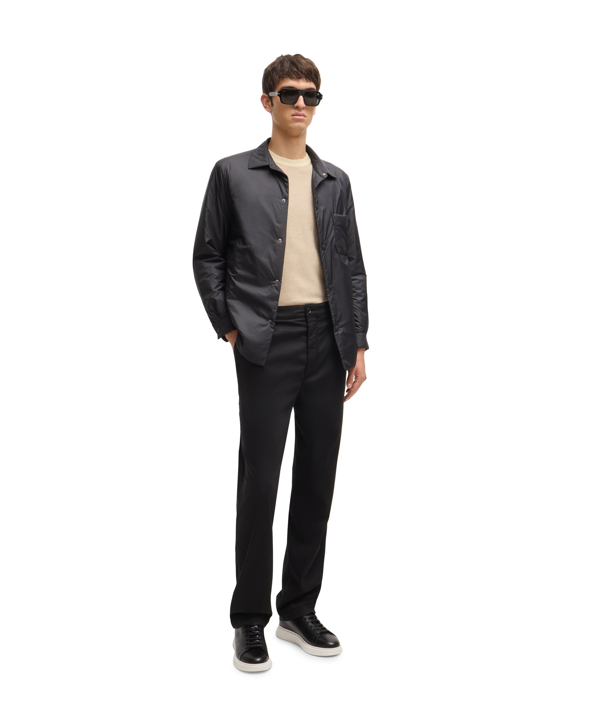 BLACK // CASUAL TROUSERS C-KAI-DPL