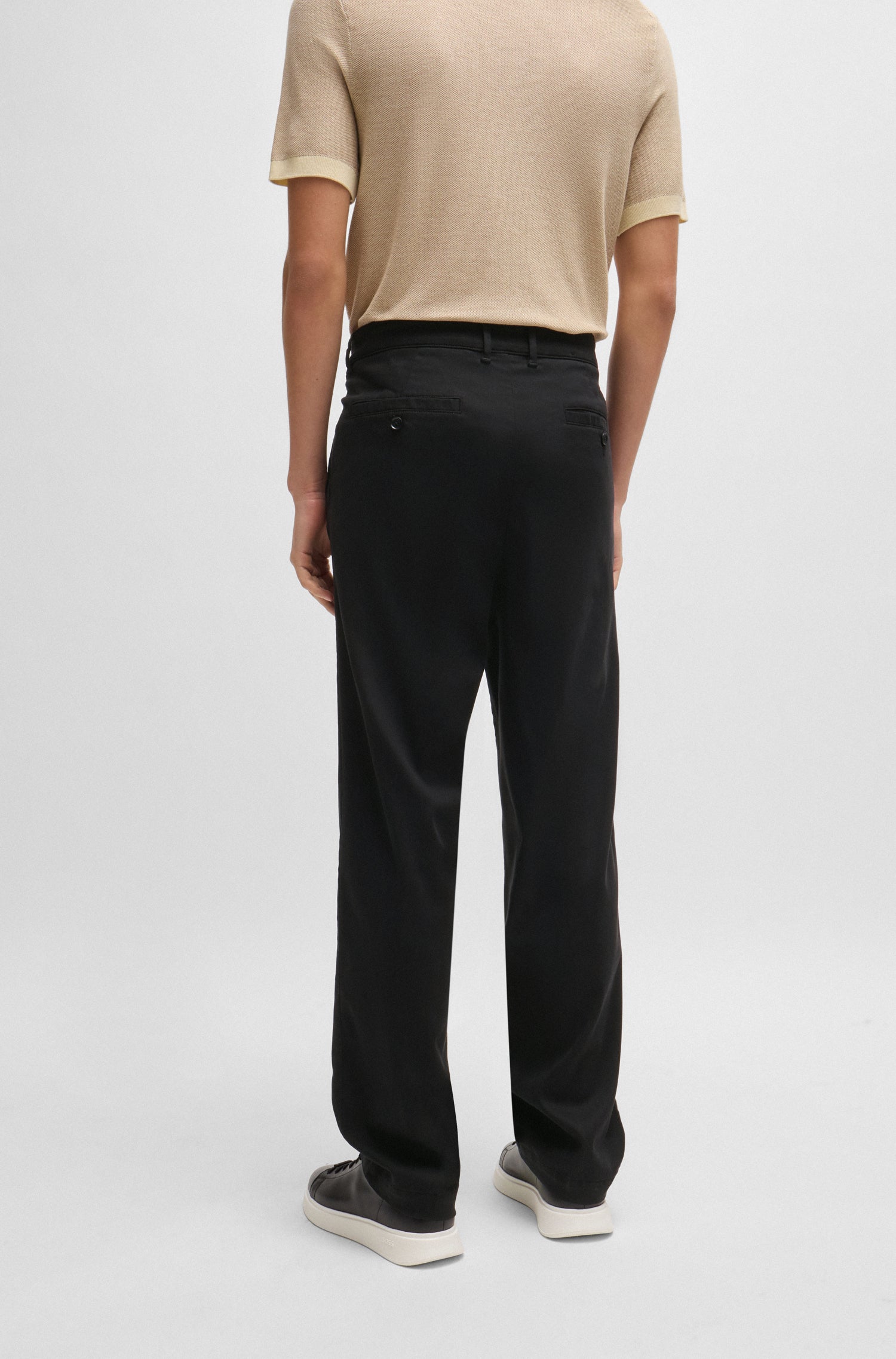 BLACK // CASUAL TROUSERS C-KAI-DPL