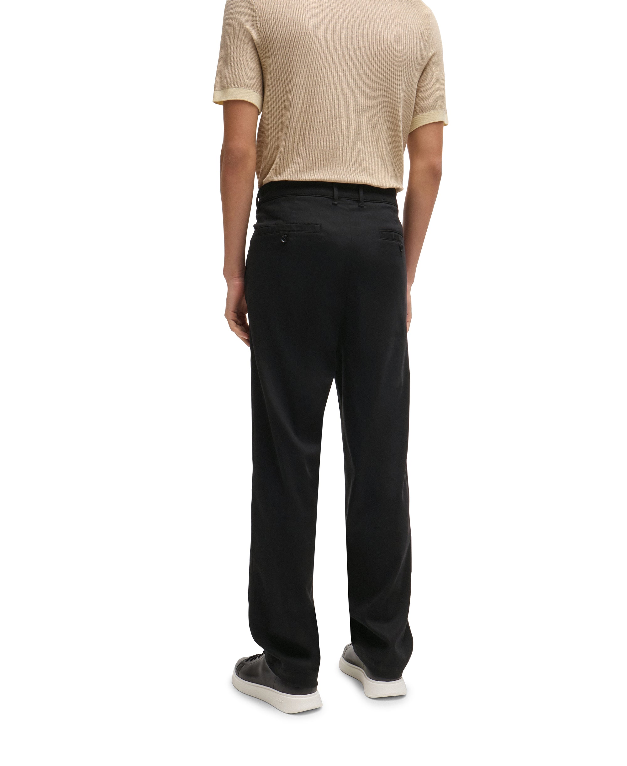 BLACK // CASUAL TROUSERS C-KAI-DPL