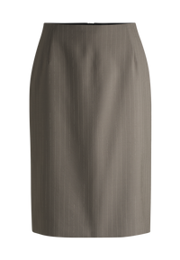 OPEN GREY // BUSINESS SKIRTS VAZIP