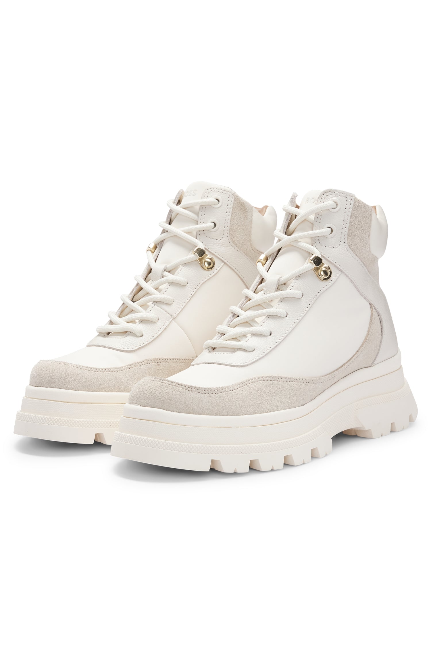 Foster Ankle Boots - Open White