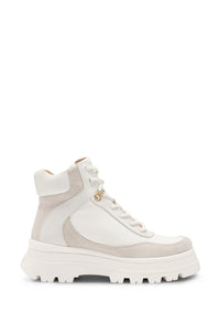 Foster Ankle Boots - Open White