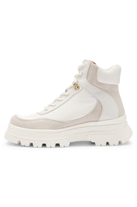 Foster Ankle Boots - Open White