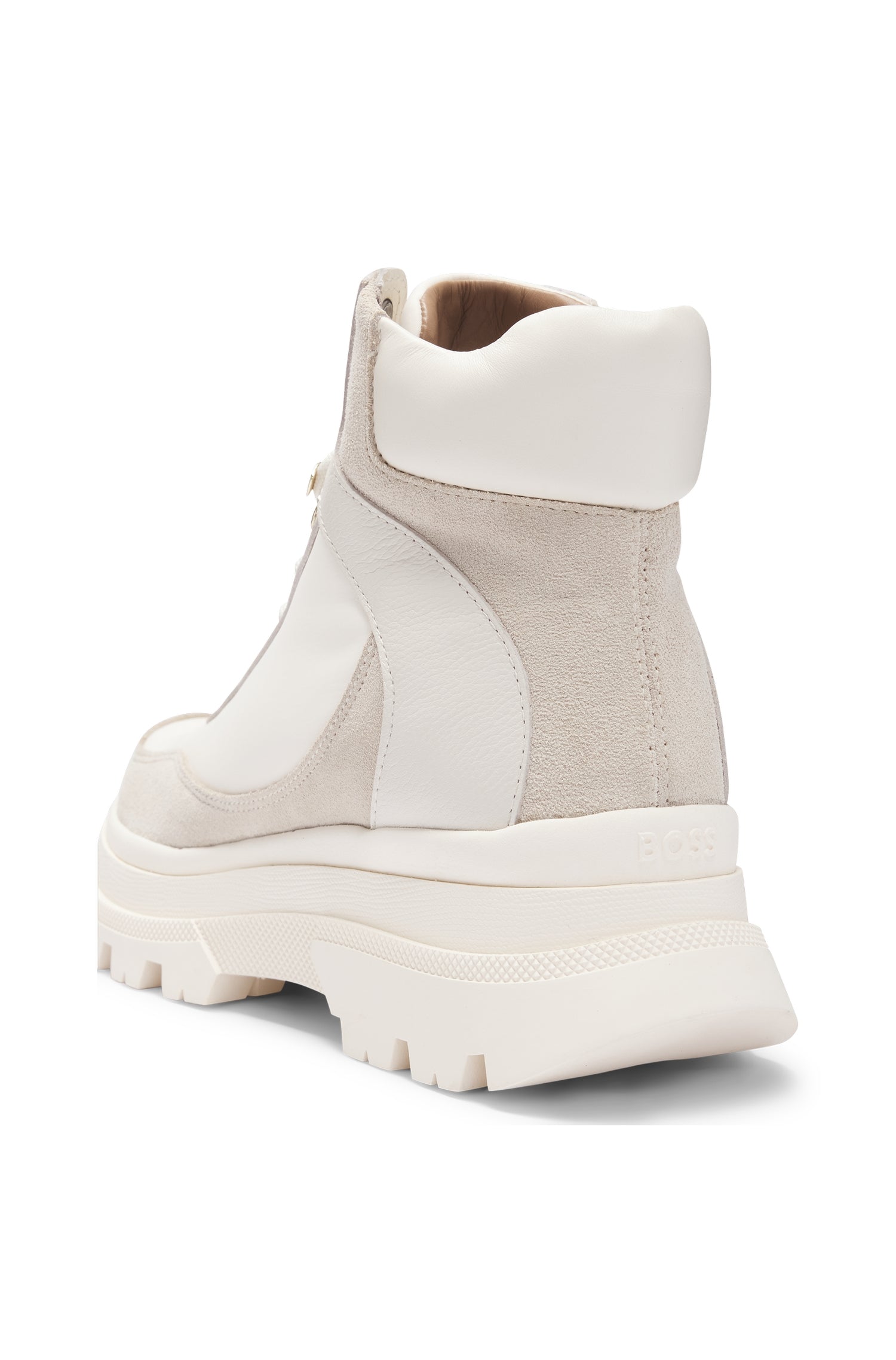 Foster Ankle Boots - Open White