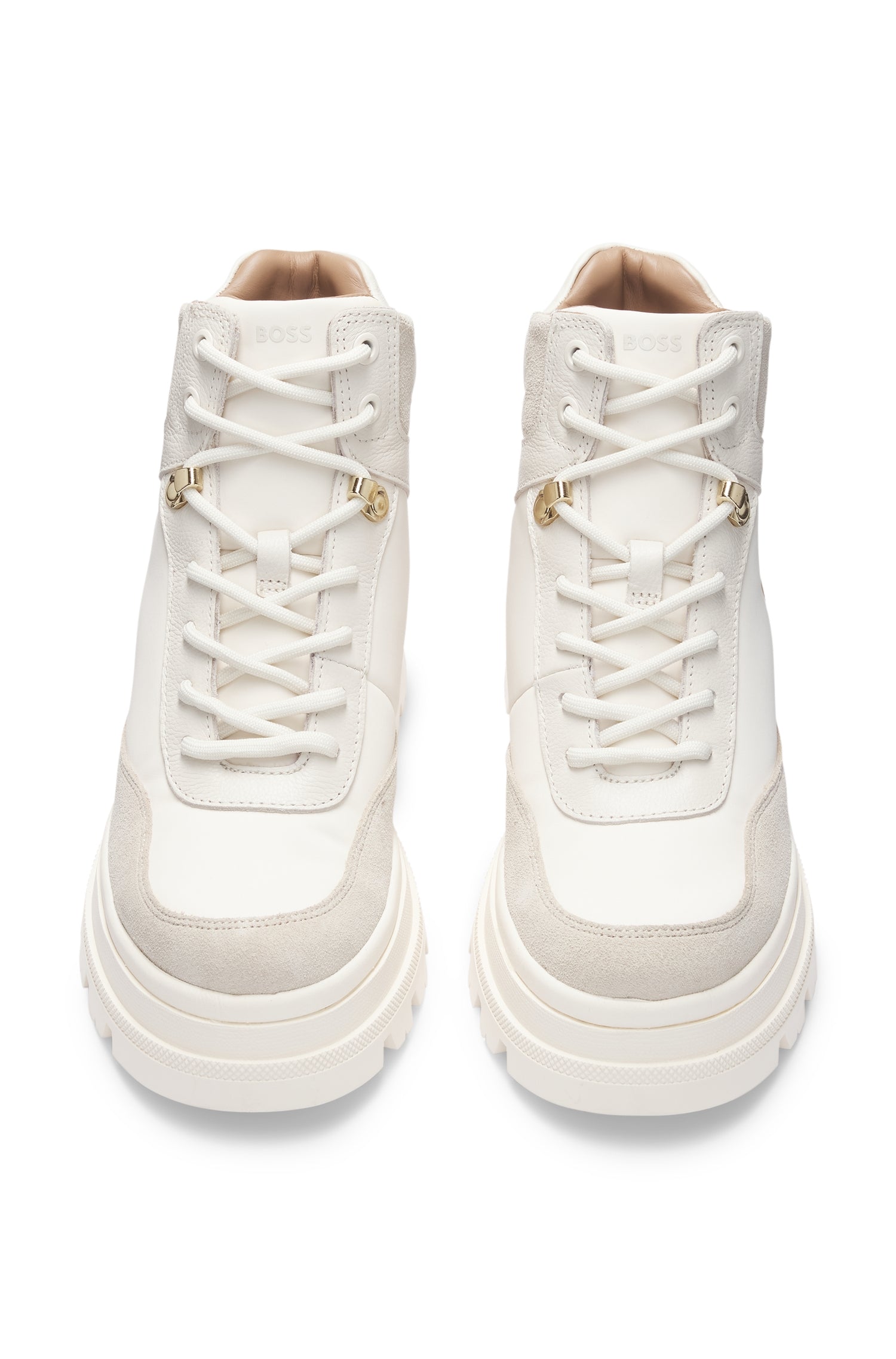 Foster Ankle Boots - Open White