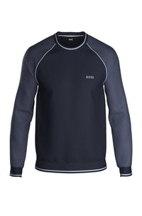DARK BLUE // LOUNGEWEAR TRACKSUIT SWEATSHIRT