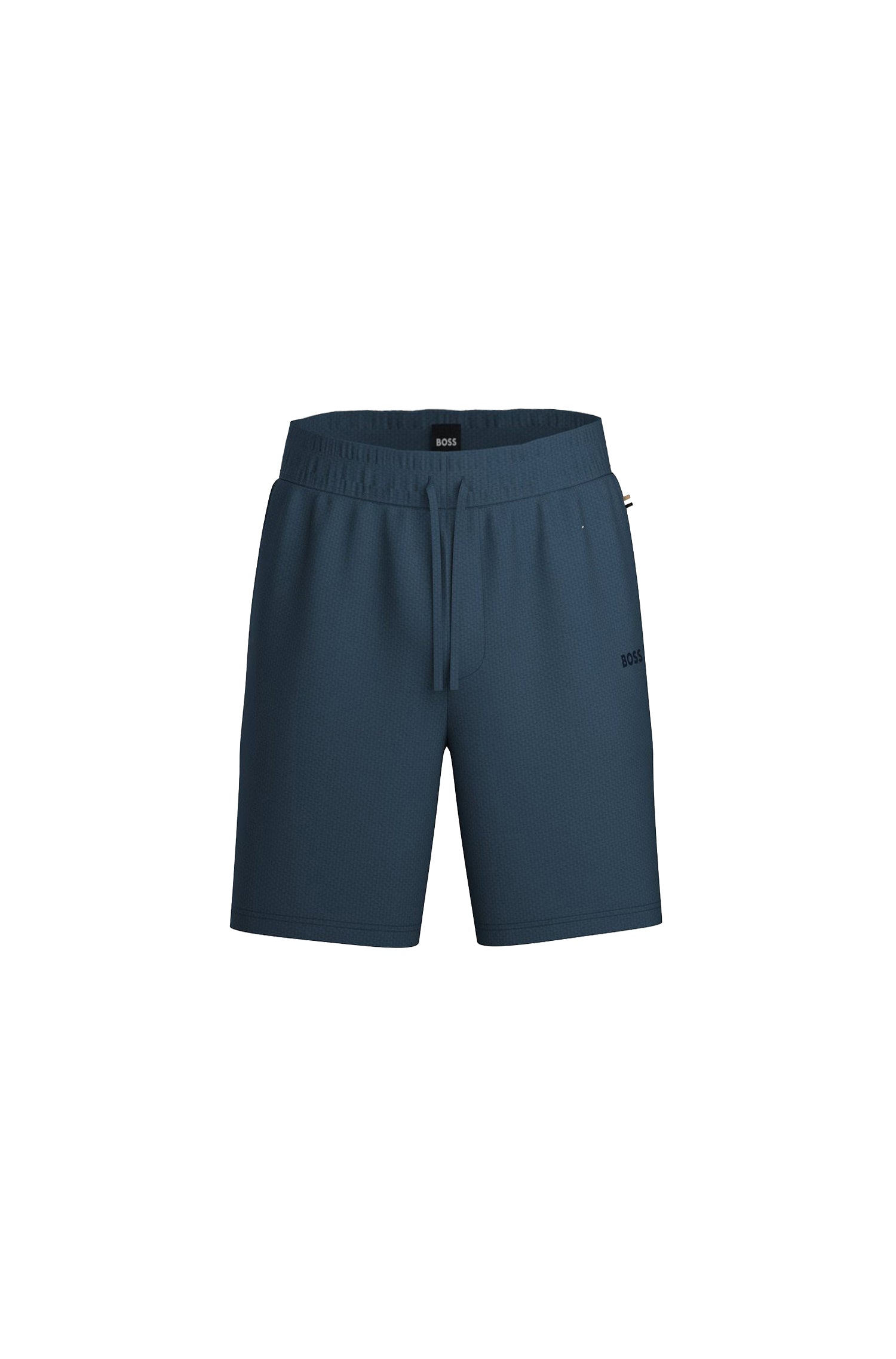 MEDIUM BLUE // NIGHTWEAR WAFFLE SHORTS