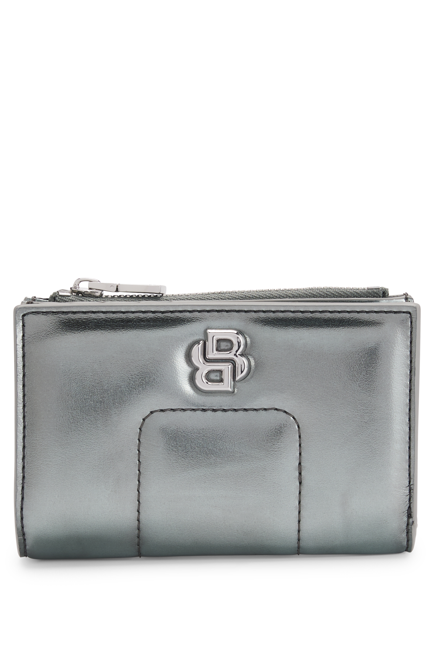 SILVER // WALLETS B_ICON SM WALLET EV