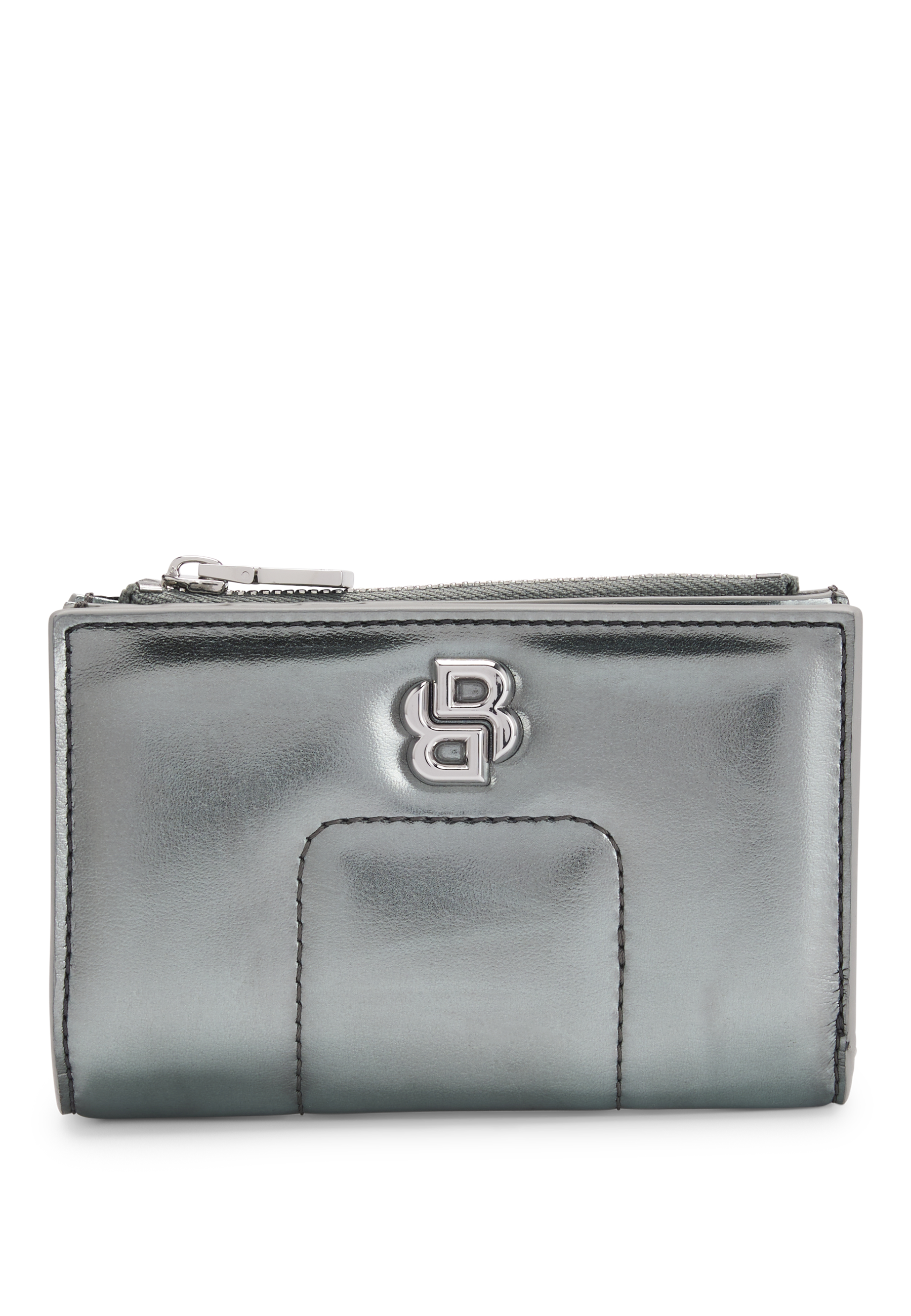 SILVER // WALLETS B_ICON SM WALLET EV