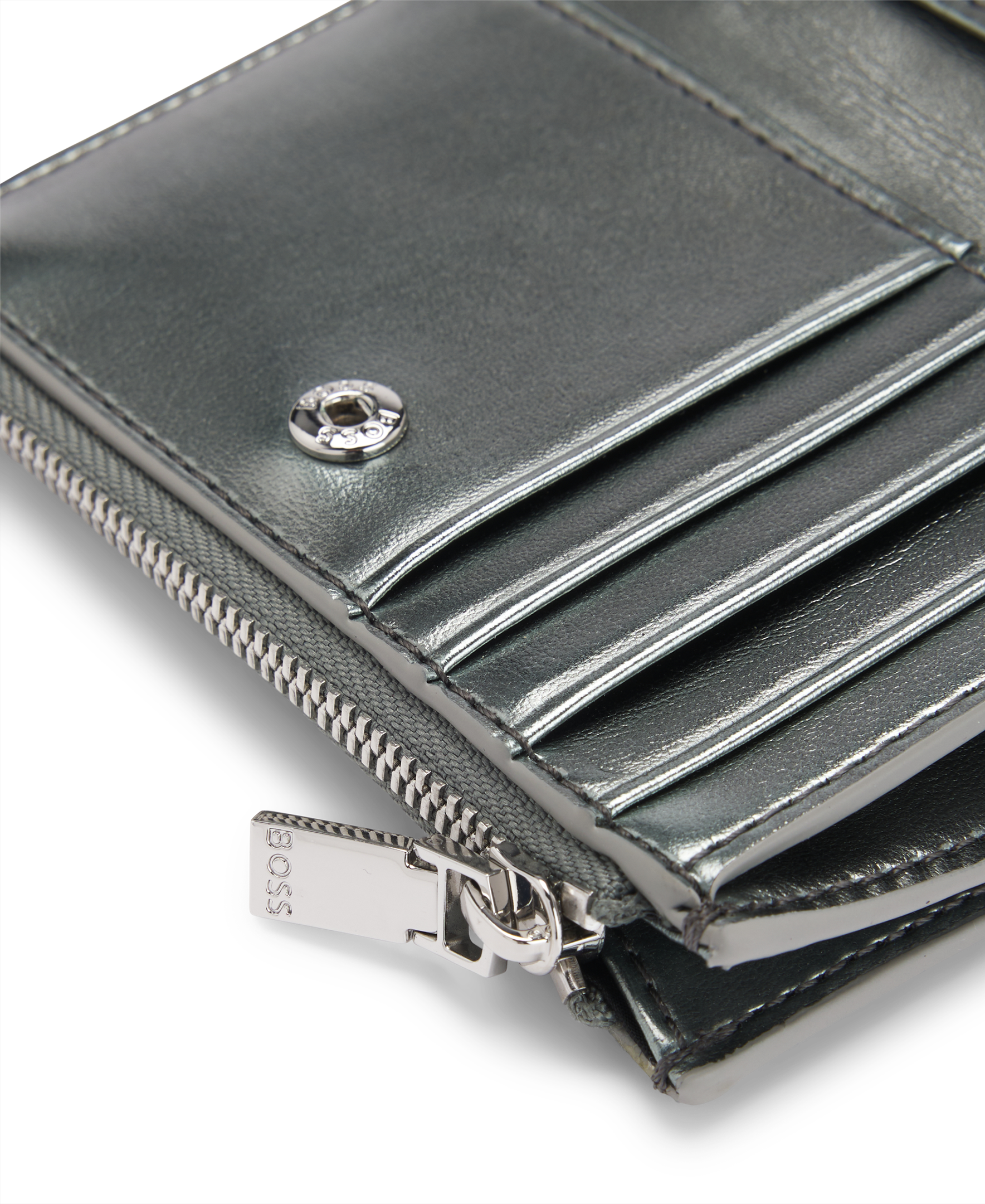 SILVER // WALLETS B_ICON SM WALLET EV