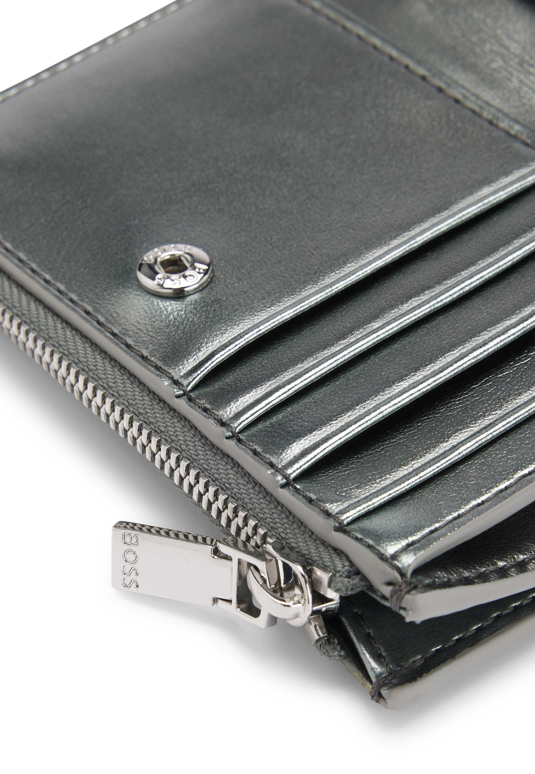 SILVER // WALLETS B_ICON SM WALLET EV