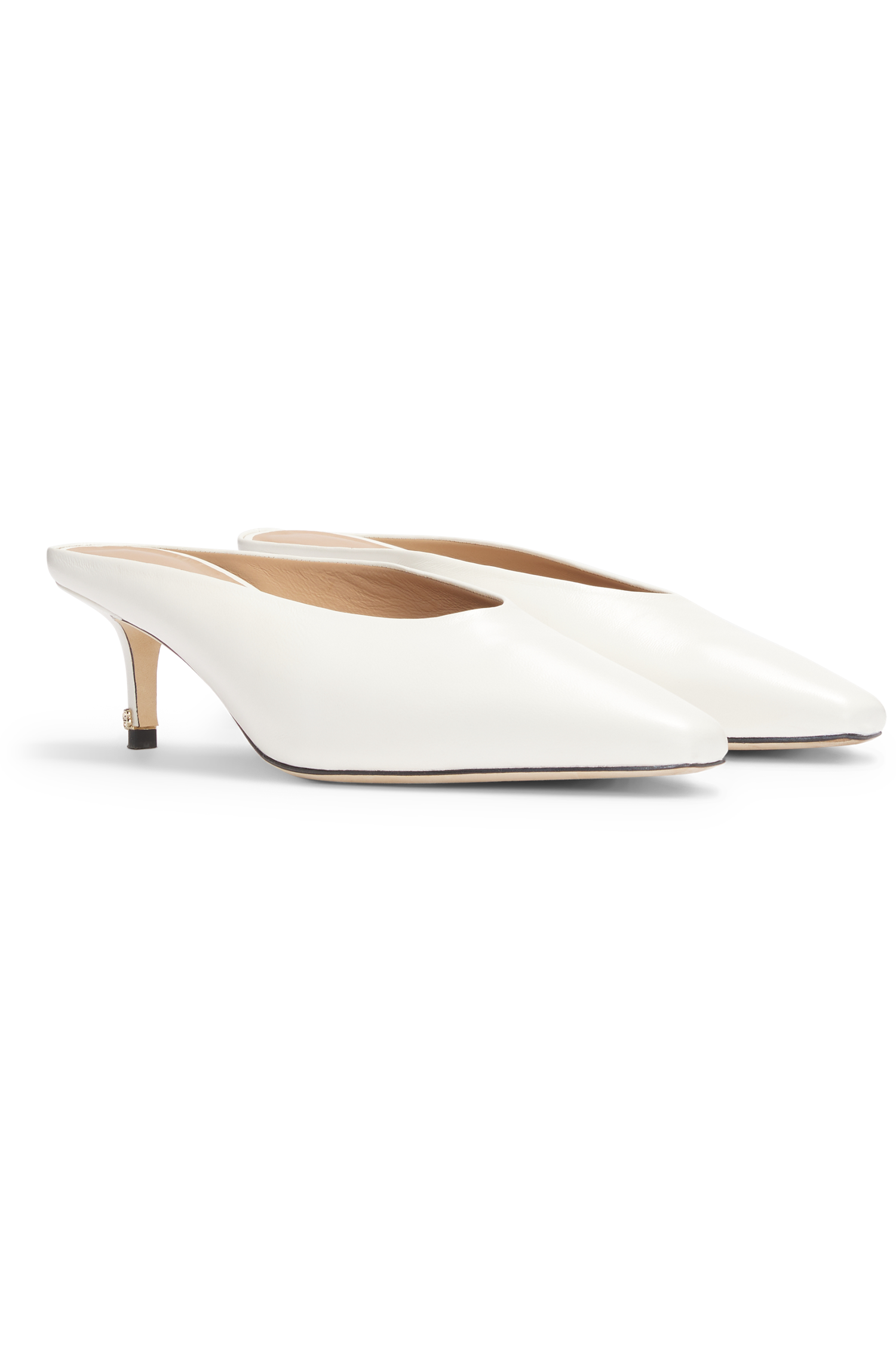 OPEN WHITE // SANDALS CHARLIZE_MULE50_NA