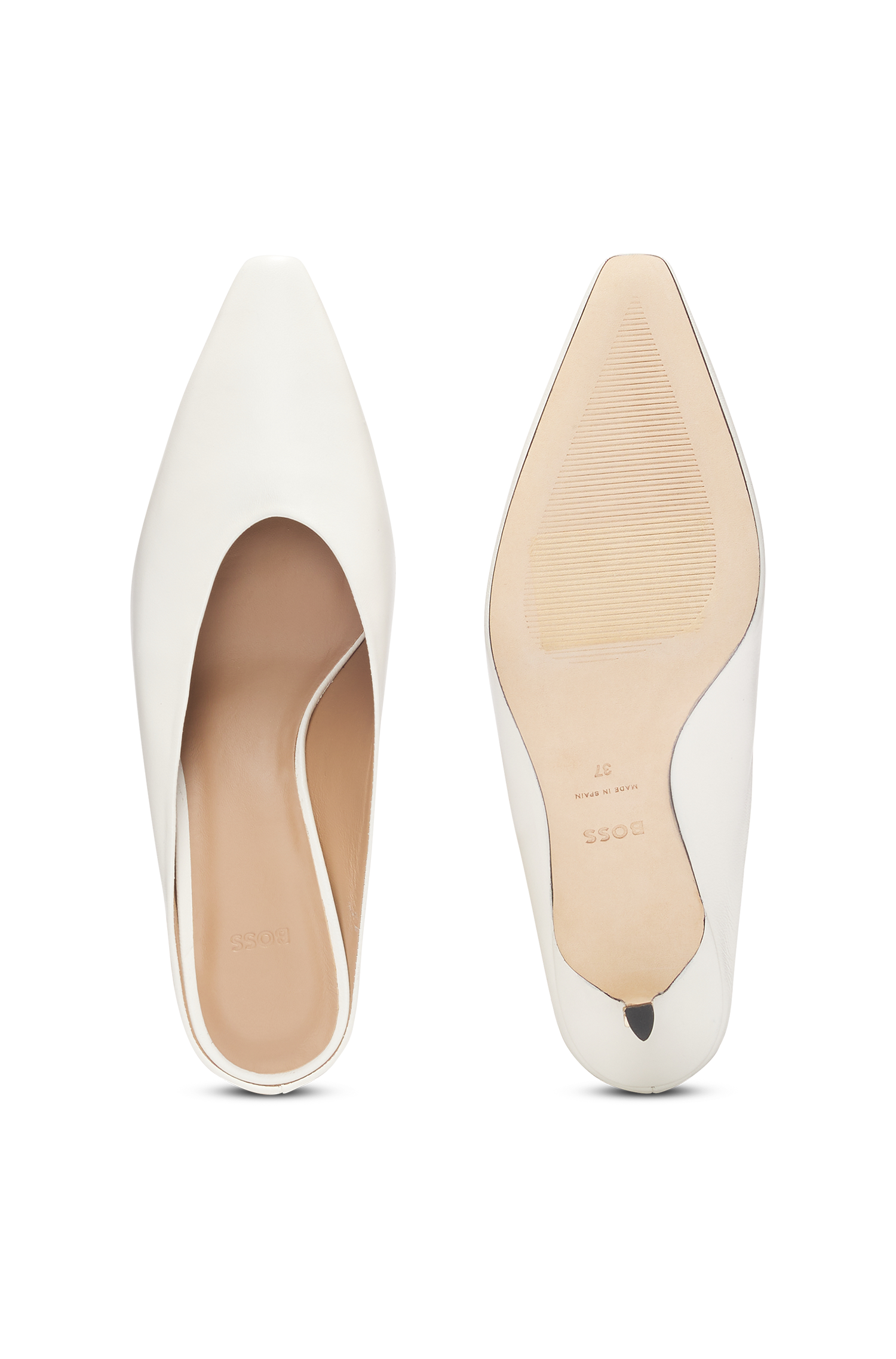 OPEN WHITE // SANDALS CHARLIZE_MULE50_NA