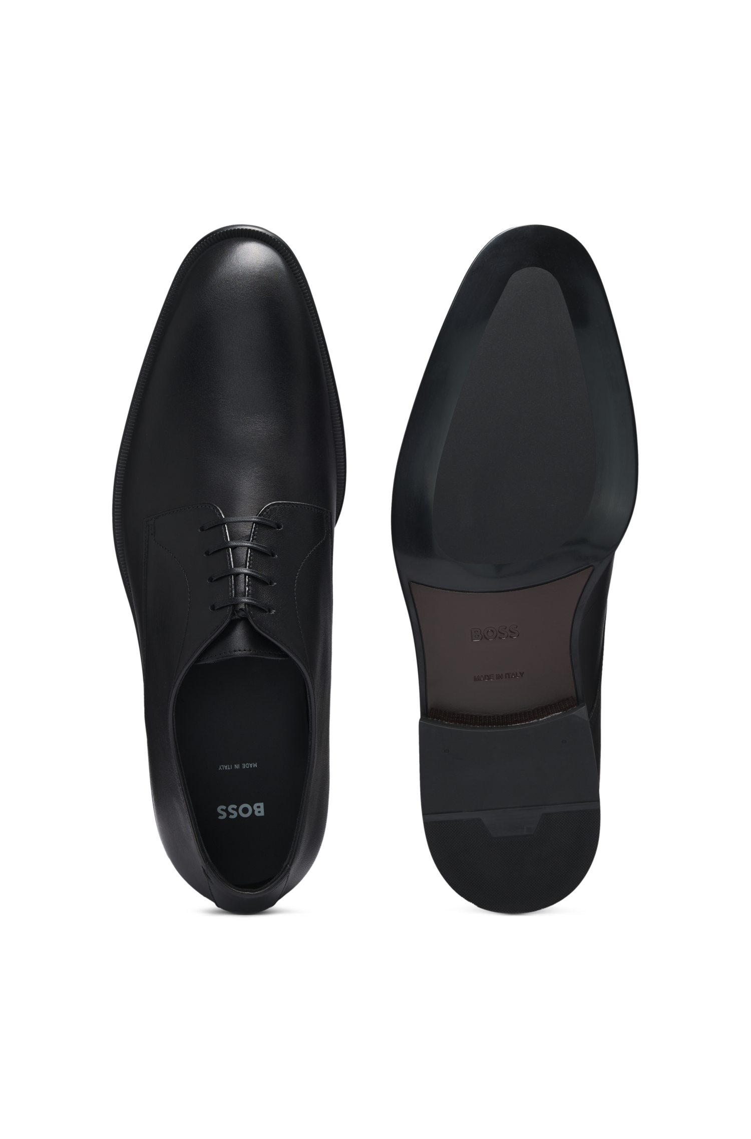 BLACK // BUSINESS LACE-UPS DERREK_DERB_BURB