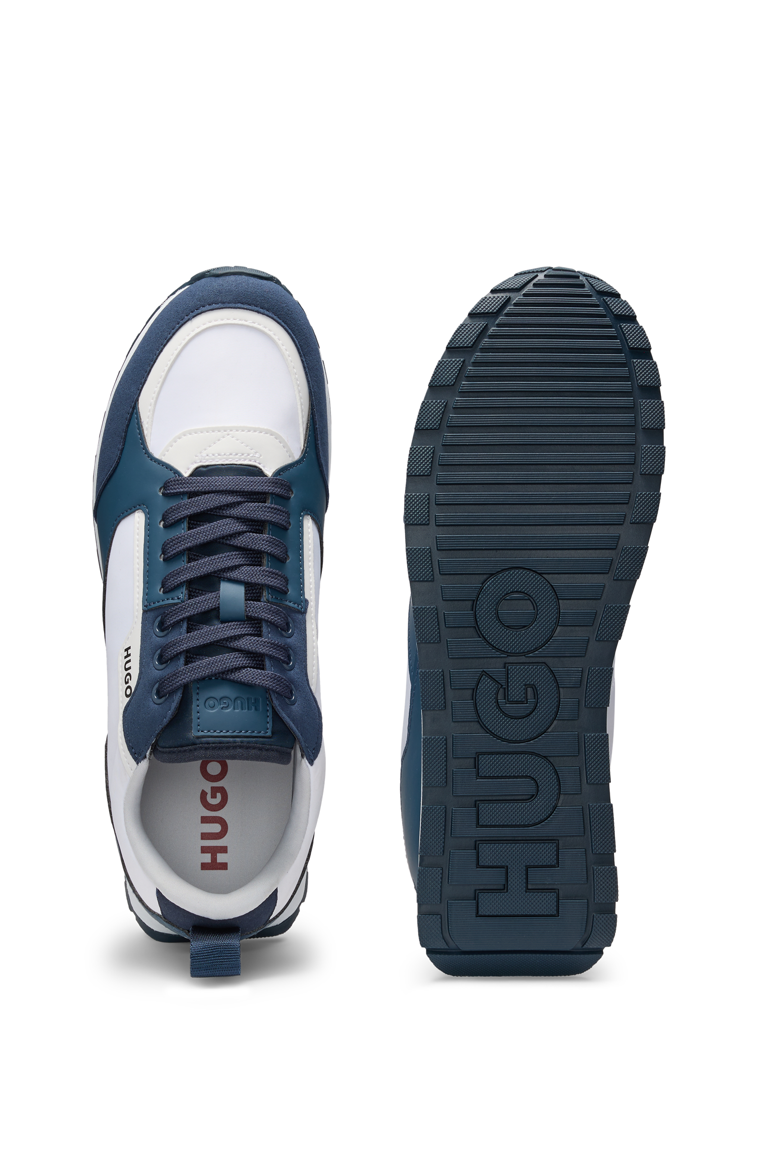 OPEN BLUE // SNEAKER ICELIN_RUNN_PUMF_N