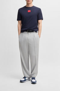 REF ADD // DARK BROWN // CASUAL TROUSERS SCHINO-TABER-1 D