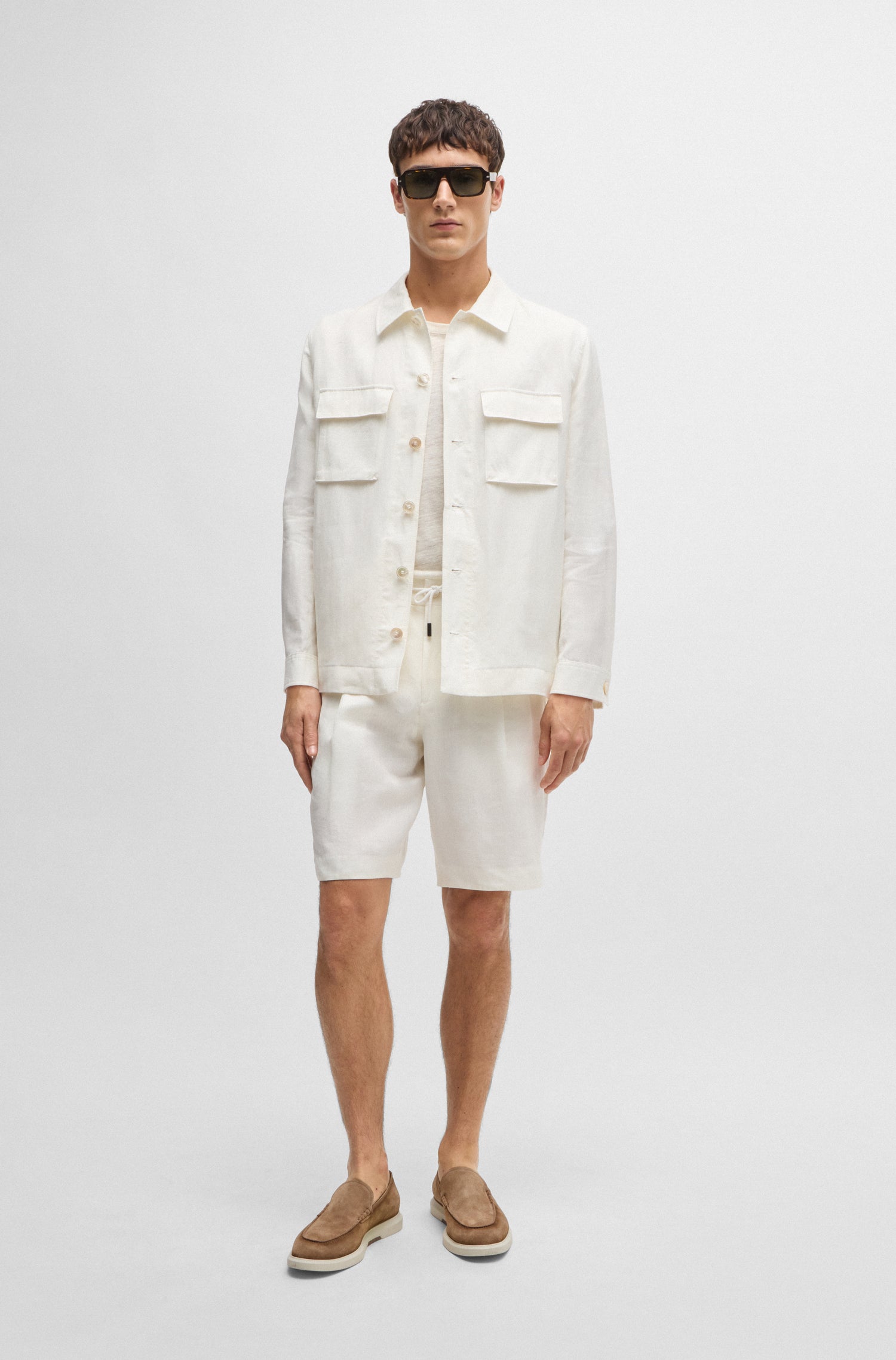 WHITE // BLAZERS L-CORVIN-2PP-243_IN