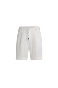 Short Peetl en lin - White