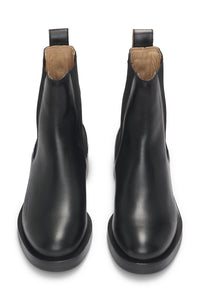 Iryna leather ankle boots - Black