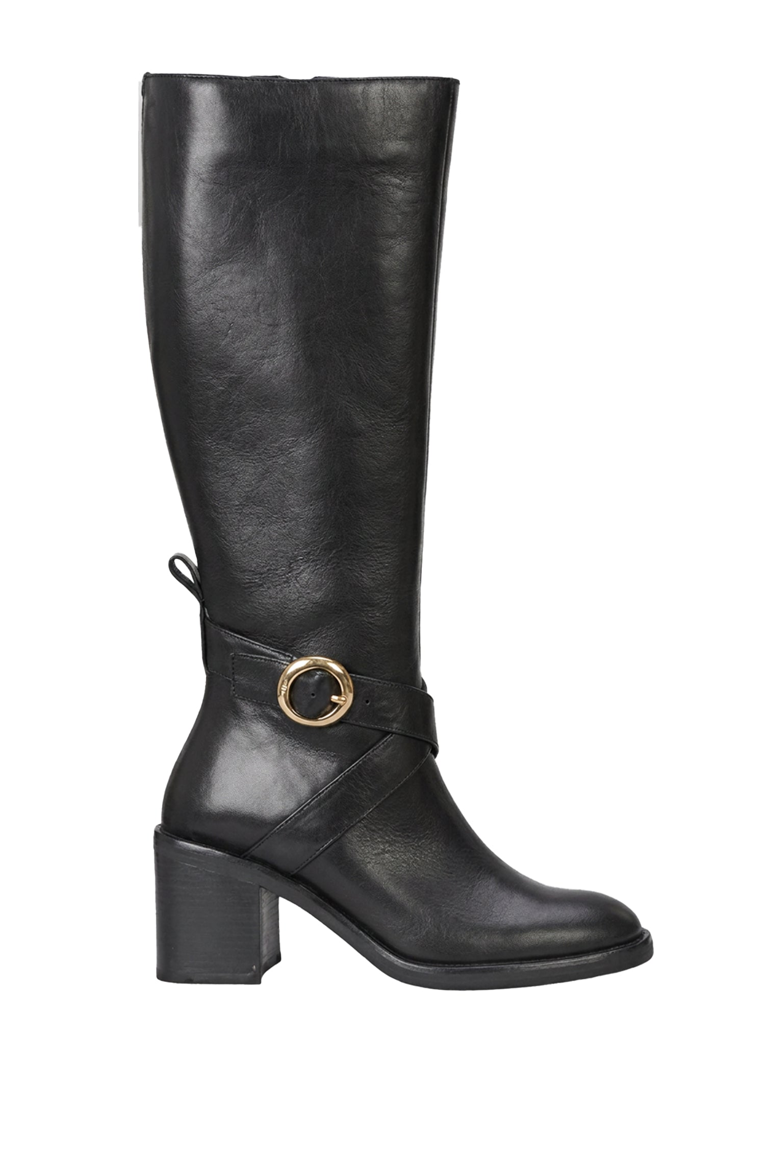 Camy leather boots - Black