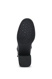 Camy leather boots - Black
