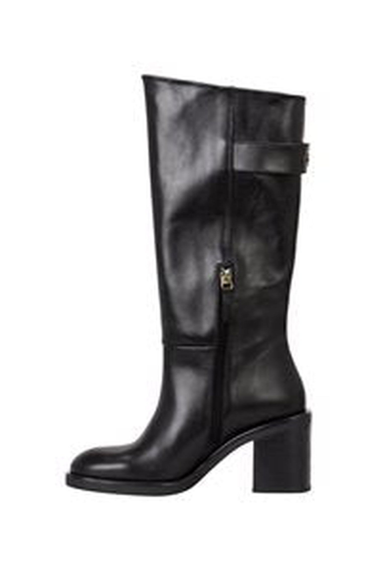 Camy leather boots - Black