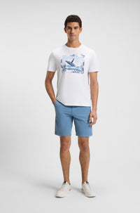 OPEN BLUE // SHORTS CHINO-SLIM-SHORTS